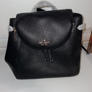 New with Tags Kate Spade black mini backpack